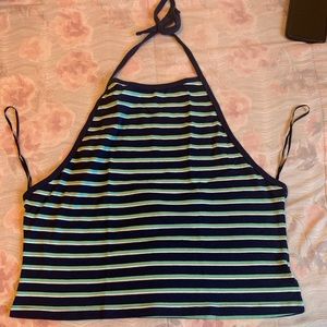 Halter crop top